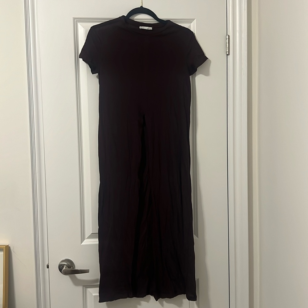Longline t-shirt with slit